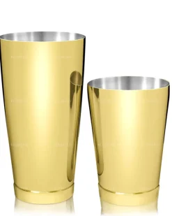 Clearance Tin-in-Tin Cocktail Shaker - Kenko | Gold Cocktailshaker