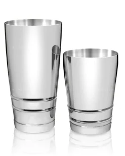 Hot Tin-in-Tin Cocktail Shaker - Kenko Saturn | Silber Cocktailshaker