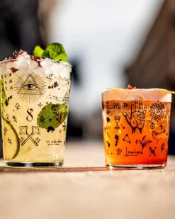 Hot Tumbler - Alchemy Verzierung | 360 ml Tumbler / Old Fashioned Gläser