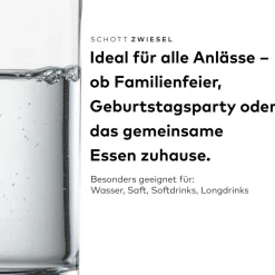 Wasserglas | Convention - | 260 ml Klare Wassergläser