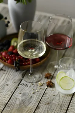 Outlet Wassergläser | Sensa - | 500 ml (6 Stk) Kristallgläser|Klare Wassergläser