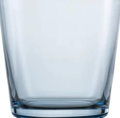 Best Wassergläser | Sonido - | Rauchblau - 370 ml (6 Stk) Farbige Wassergläser