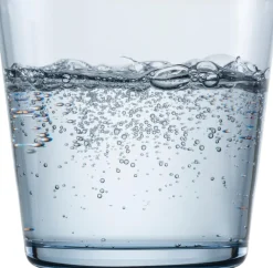 Best Wassergläser | Sonido - | Rauchblau - 370 ml (6 Stk) Farbige Wassergläser