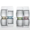 Hot Wassergläser | Vina Touch - | Grün - 390 ml (6 Stk) Farbige Wassergläser