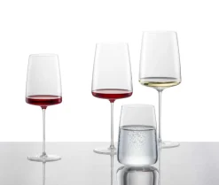 Wassergläser | Vivami - | 530 ml (6 Stk) Klare Wassergläser|Spezielle Weingläser