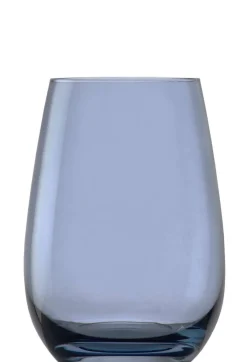 Discount Wassergläser Elements - Blaugrau | | 6 Stk Farbige Wassergläser