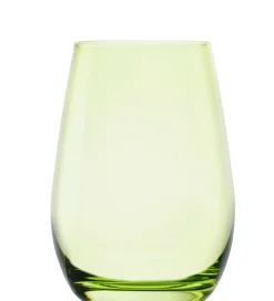 New Wassergläser Elements - Grün | | 6 Stk Farbige Wassergläser