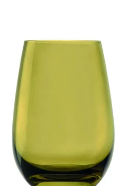 Online Wassergläser Elements - Oliv | | 6 Stk Farbige Wassergläser