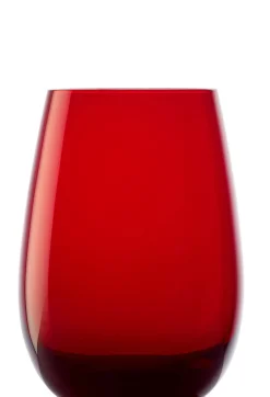 Discount Wassergläser Elements - Rot | | 6 Stk Farbige Wassergläser