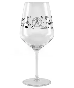 New Weinglas - Alchemy Verzierung | 530 ml Rotweingläser|Weißweingläser