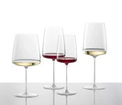 Weinglas Fruchtig & Fein | Vivami - | 560 ml (6 Stk) Kristallgläser|Rotweingläser