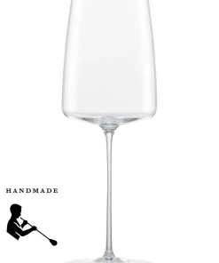 New Weinglas Leicht & Frisch | Vivami - | 380 ml (6 Stk) Kristallgläser|Handgefertigte Weingläser