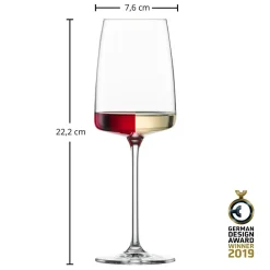 Discount Weinglas Leicht & Frisch | Sensa - | 0,1l Eiche - 360 ml (6 Stk) Geeichte Weingläser