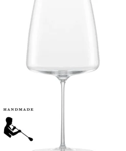 Best Weinglas Samtig & Üppig | Vivami - | 740 ml (6 Stk) Kristallgläser|Handgefertigte Weingläser