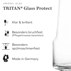 Outlet Weißwein Tumbler | Up - | 380 ml (6 Stk) Klare Wassergläser|Spezielle Weingläser