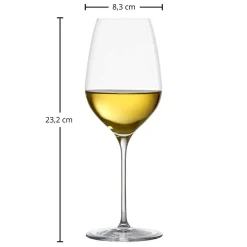 Online Weißweinglas | Fino - | 450 ml (6 Stk) Kristallgläser|Weißweingläser