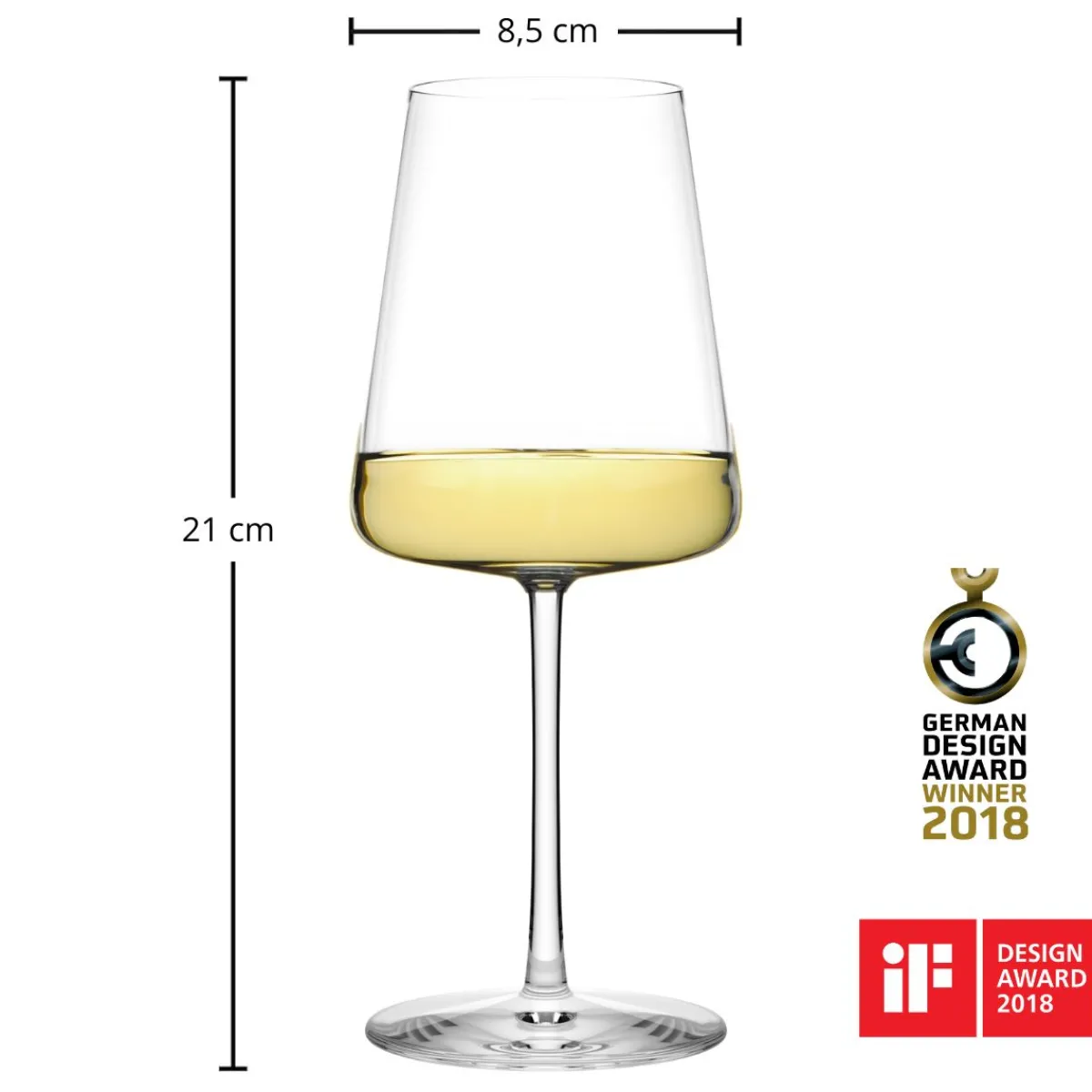 Clearance Weißweinglas | Power - | 400 ml (6 Stk) Kristallgläser|Weißweingläser
