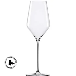 Discount Weißweinglas | Q1 - | 350 ml (6 Stk) Kristallgläser|Handgefertigte Weingläser