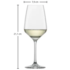 Hot Weißweinglas | Taste - | 0,1l Eiche - 360 ml (6 Stk) Geeichte Weingläser
