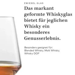 Clearance Whisky Glas groß | Pure - | 390 ml Kristallgläser|Klare Wassergläser