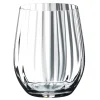 Whisky Glas Optisch O | Tumbler Collection - Riedel | 340 ml (2 Stk) Klare Wassergläser|Tumbler / Old Fashioned Gläser