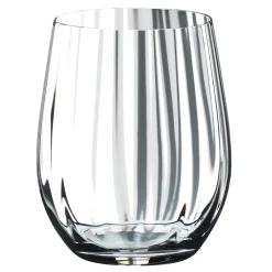 Whisky Glas Optisch O | Tumbler Collection - Riedel | 340 ml (2 Stk) Klare Wassergläser|Tumbler / Old Fashioned Gläser