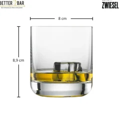 Online Whisky Tumbler | Convention - | 300 ml Klare Wassergläser|Tumbler / Old Fashioned Gläser