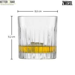 Best Whisky Tumbler | Stage - | 360 ml Tumbler / Old Fashioned Gläser|Kristallgläser