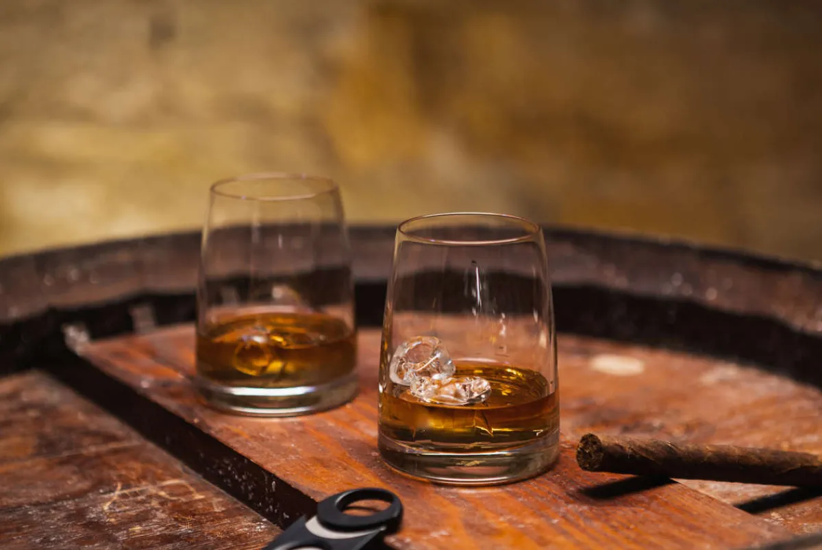 New Whiskybecher DOF | Experience - | 325 ml (6 Stk) Klare Wassergläser|Tumbler / Old Fashioned Gläser