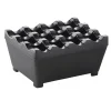 Online Windaschenbecher schwer | stapelbar - schwarz - 9,5 cm Aschenbecher