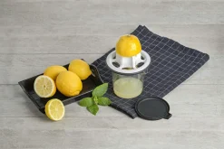 Discount Zitruspresse mit Saftbehälter – Lurch | 400 ml Zitronenpressen